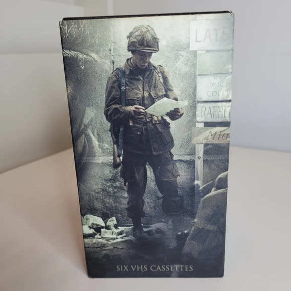 Band of Brothers VHS, 2002, Six Tape Boxed Set Steven Spielberg, Tom Hanks - Picture 2 of 6